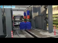 Οι βούρτσες Kolon 6 οδηγούν μέσα από πλυντήρια κυλίνδυνου υψηλής πίεσης