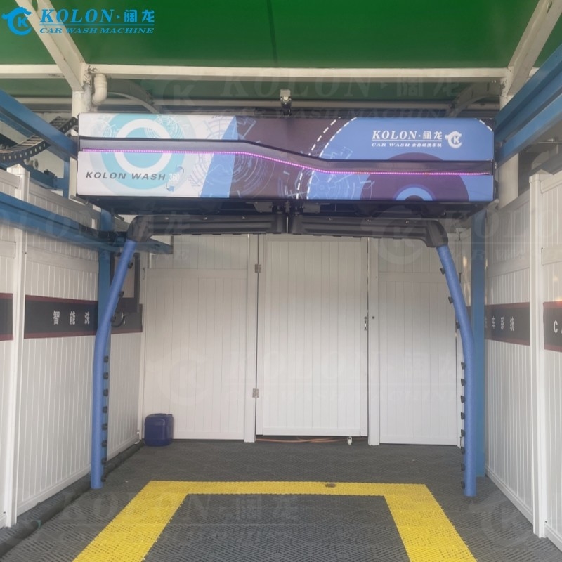 Αυτόματη Μηχανή Πλύσης Αυτοκινήτου KL360-2 15kw αντλία νερού 12kw στεγνωτήρας αέρα