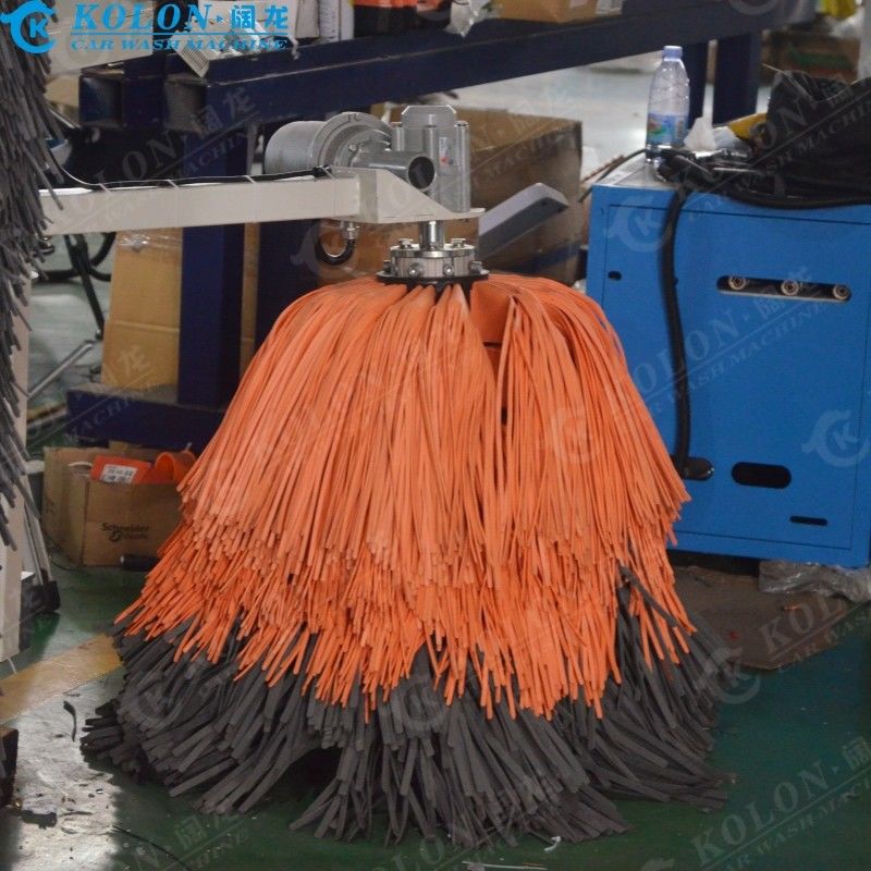 Μηχανή πλύσης λεωφορείων Kolon Roll Over με μαλακές βούρτσες και σύστημα νερού υψηλής πίεσης για ενδελεχή καθαρισμό μεγάλων οχημάτων 5βούρτσες