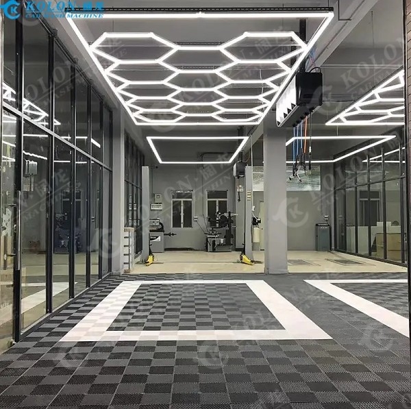 LED Λεπτομέρειες Δουλειών Φωτοσωλήνες Για Εργαστήριο Αυτοκινήτου Honeycomb