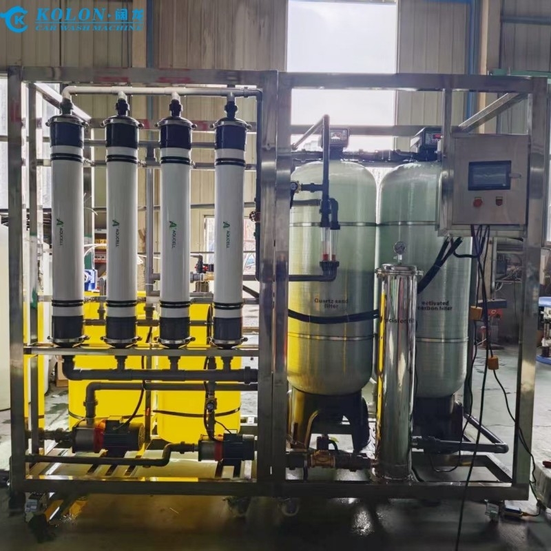 Κολόν 4 m3 / H,6 βήματα σύστημα επεξεργασίας νερού Τελευταία τεχνολογία Ατσάλι ατσάλινο σύστημα επεξεργασίας λυμάτων
