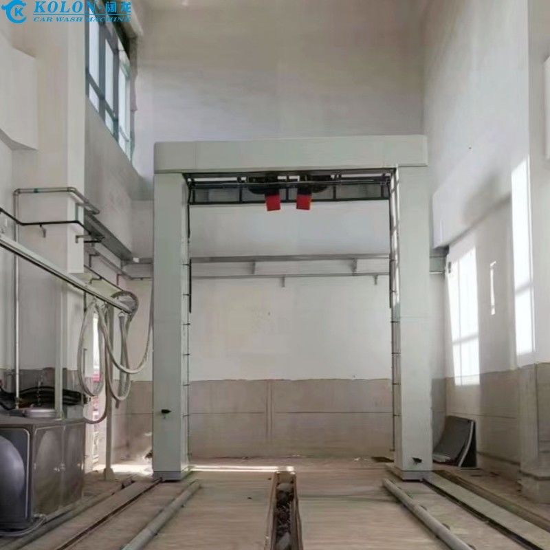 Κολόν Ηλεκτρικό σύστημα πλύσης λεωφορείων εξοικονόμηση νερού
