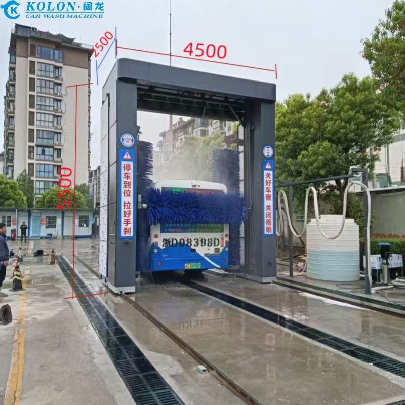 Η Kolon βιώνει ασύγκριτα αποτελέσματα καθαρισμού με την κορυφαία πλυντήρια λεωφορείων