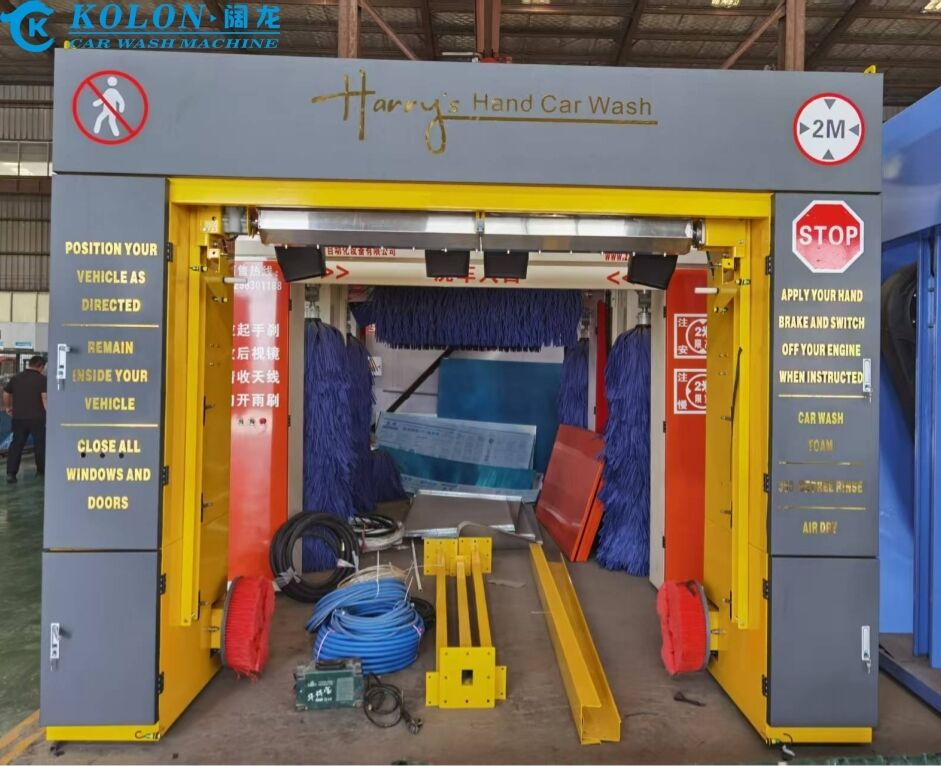 Kolon KL-6VF Rollover Car Wash Machine featuring modular design allowing easy upgrades and customization according to business growth