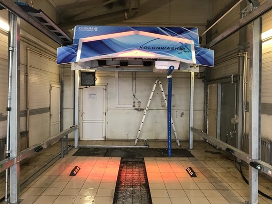 Μηχανή πλύσης αυτοκινήτων χωρίς άγγιξη 24.5Kw Δύναμη Ρυθμίσιμη πίεση νερού Πολλαπλές επιλογές πληρωμής