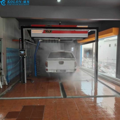 Μηχανή πλύσης αυτοκινήτων χωρίς άγγιγμα με πολλαπλές επιλογές πληρωμής και υδρατμούς υψηλής πίεσης