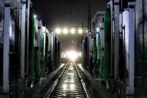Κολόν Αποτελεσματικό Σιδηροδρομικό πλυντήριο βαρέων οχημάτων